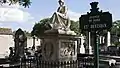 tombe de Léontine Spiegel, cimetière Montparnasse