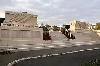 Monument aux morts de la Première Guerre mondiale.