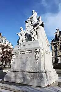 Monument à Jules Ferry (1910), Paris, jardin des Tuileries.