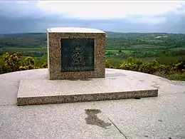 Le monument des 13th et 18th Royal Hussars.