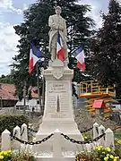 Le monument aux morts.