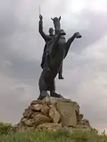 Statue équestre d'Andranik Ozanian, Navur