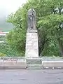 Statue d'Alexandre Kazbegui à Stephantsminda.