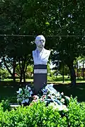 le buste de Taras Chevtchenko.