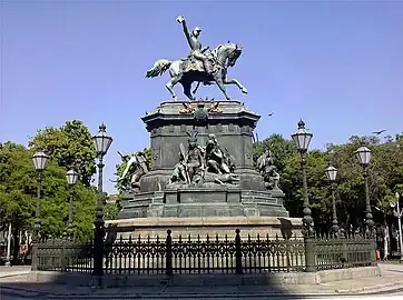 Monument à Pierre Ier du Brésil (1862), Rio de Janeiro.