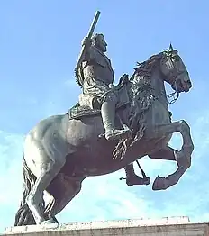 Monument à Philippe IV d'Espagne, Madrid, 1640.