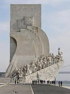 Padrão dos Descobrimentos (Monument des découvertes), 1940 (1960), Belém, Lisbonne.