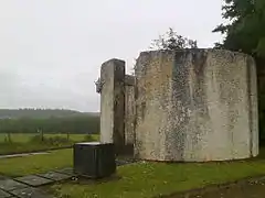 Monument hommage de la commune de Maissin aux soldats Bretons et Vendéens du XIe corps d'armée tombés en 1914.