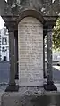 Liste des morts de la Première Guerre mondiale sur le monument aux morts 2.