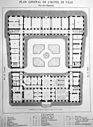 Plan de 1883 d'Eugène leblan.