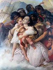 Le Naufrage du « Joven Daniel » (1859), Talca, musée des Beaux-Arts (es).