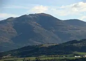 Le mont Colombis, versant nord.