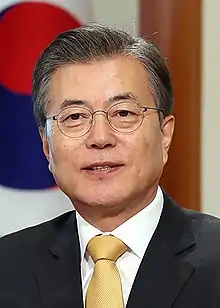 12e — Moon Jae-in19e mandature(élu de 2017 à 2022)
