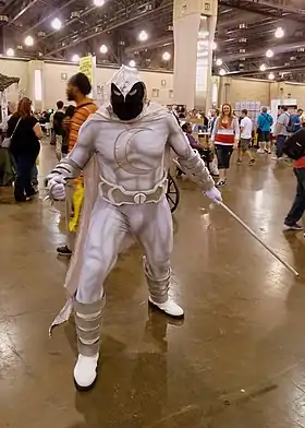 Cosplay de Moon Knight.