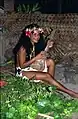 Vahine Moorea, femme de Moorea, avril 1996