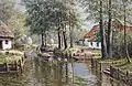 Bruno Moras, Blick in den Spreewald, sans date