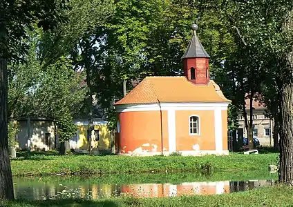 Chapelle à Moravěves.