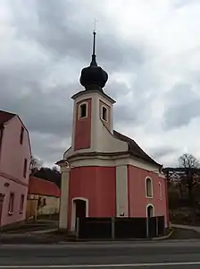 Chapelle à Moravská Chrastová.