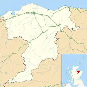 Voir sur la carte administrative du Moray
