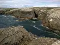 Côte sauvage de Quiberon : la Pointe de Scouro.