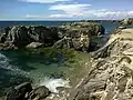 Côte sauvage de Quiberon : Port Bara.