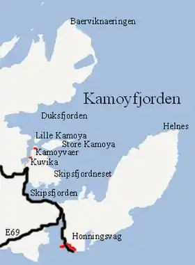 Localisation de Lille Kamoya