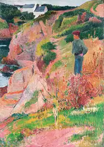 Falaises en Bretagne (1898), musée de Pont-Aven.