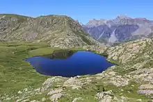 Grand lac de Morgon (2 427 m).