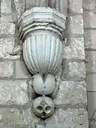 Cul-de-lampe des voûtes de la nef, côté sud.