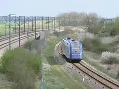 Un X72500 près de Moriers en direction de Paris.