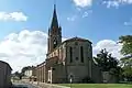 Chevet de l'église (août 2011)