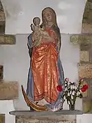 statue de Notre-Dame de Ploujean (XVe siècle)