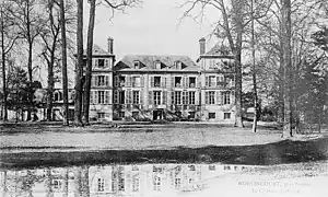 Le château vers 1910.