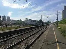 Vue des quais en direction de Paris.