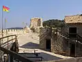 Vue de l'Intérieur de la forteresse.