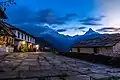 L'Annapurna vu au matin depuis Ghandruk. Avril 2018.