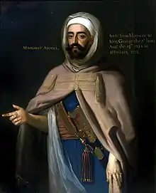 L'ambassadeur Mohammed Ben Ali Abgali, 1725.