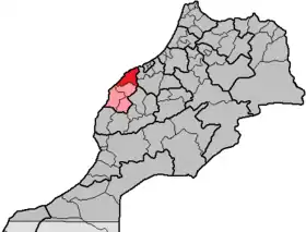 Localisation de Province d'El Jadida