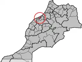Localisation de Province de Médiouna
