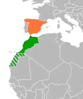 Espagne et Maroc
