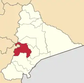 Localisation de Canton de Santiago