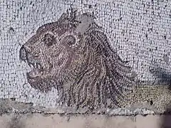 Fragment de la mosaïque des travaux d'Hercule, IIIe siècle