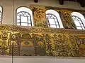 Une des mosaïques murales byzantines des VIIe – XIIe siècles, récemment restaurée