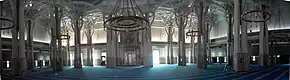 Intérieur de la mosquée de Rome