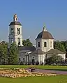 Vue de l'église de Tsaritsyno construite par le prince Cantemir en 1722