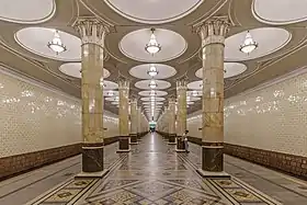 Image illustrative de l’article Kievskaïa (métro de Moscou, ligne Filiovskaïa)