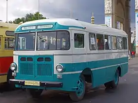 Bus RAF-251 à Moscou (2013).