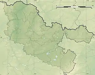 voir sur la carte de la Moselle