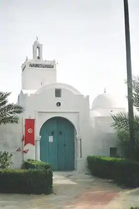 Mosquée de Jamaa el Ghorba à l'est de la ville de Houmt Souk