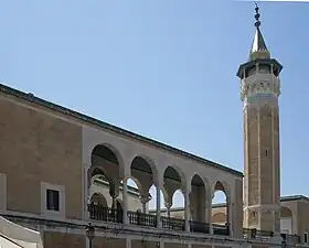 Vue de la mosquée Saheb Ettabaâ (début du XIXe siècle).